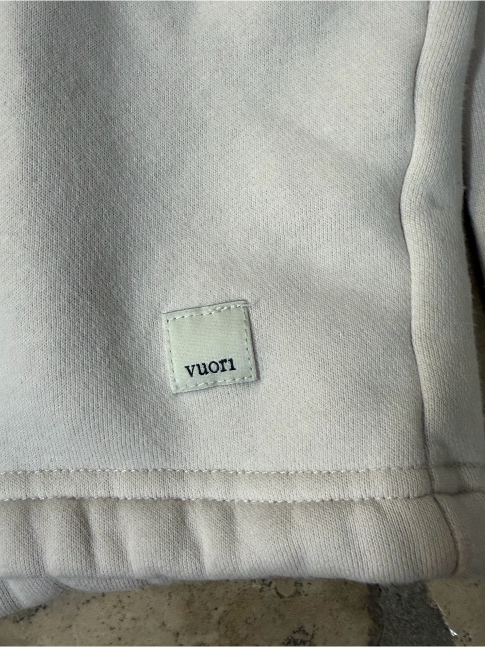Vuori Crewneck Sweatshirt - Off White - Picture 2 of 2